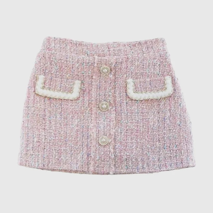 PB Little Miss Fancy Tweed Skirt