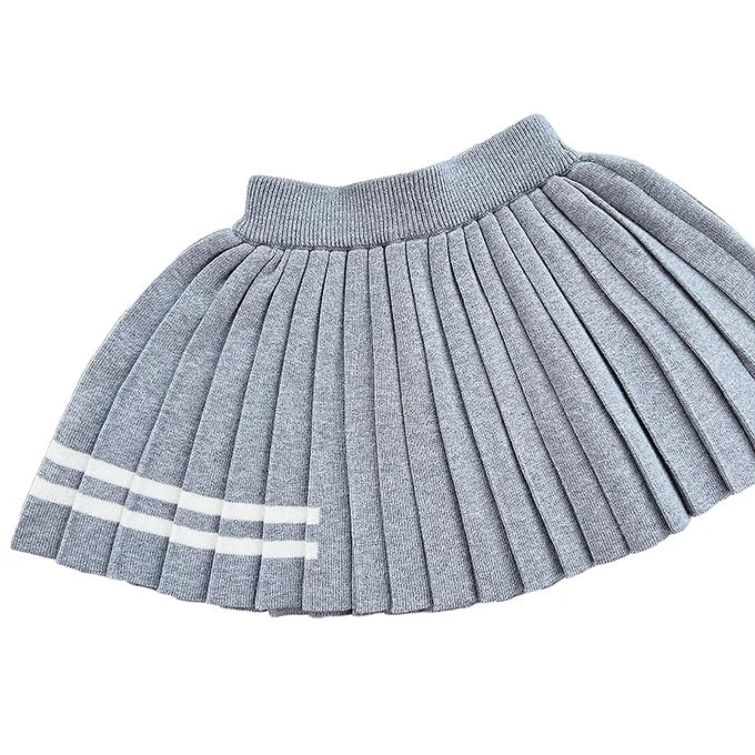 PB 2 Stripes Pleated Skirt