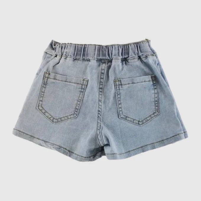 PB Diamonds & Pearls Denim Skort