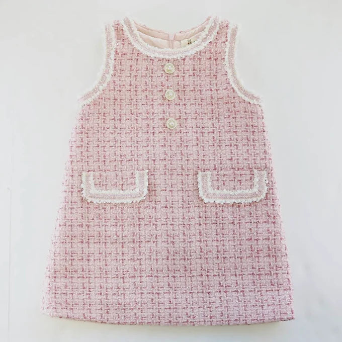 PB Little Miss Fancy Tweed Dress
