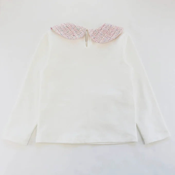 PB Little Miss Fancy Tweed Blouse
