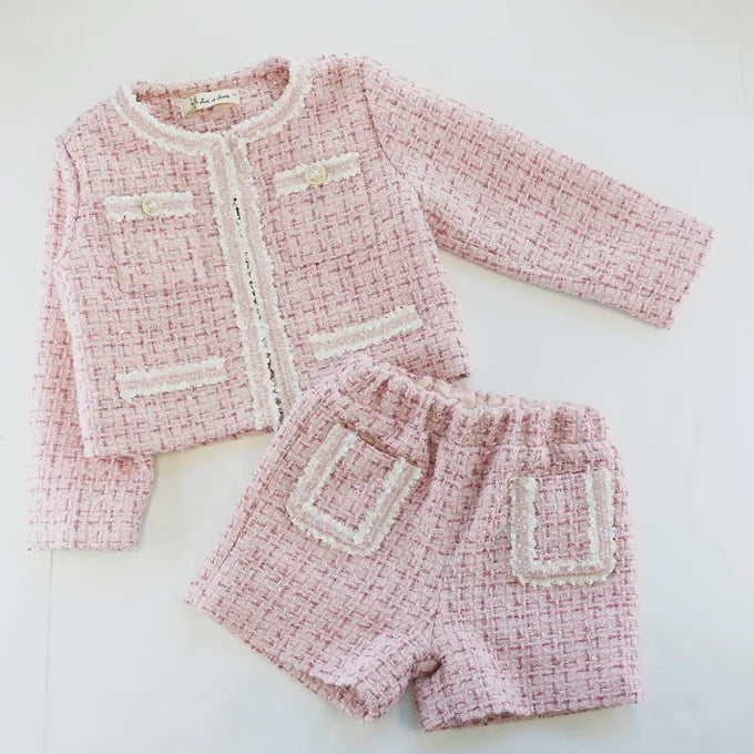 PB Little Miss Fancy Tweed Blazer - Pre-Order