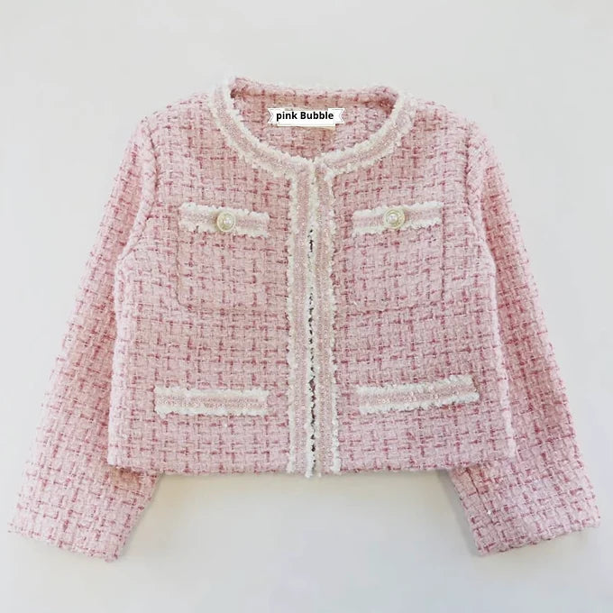 PB Little Miss Fancy Tweed Blazer - Pre-Order