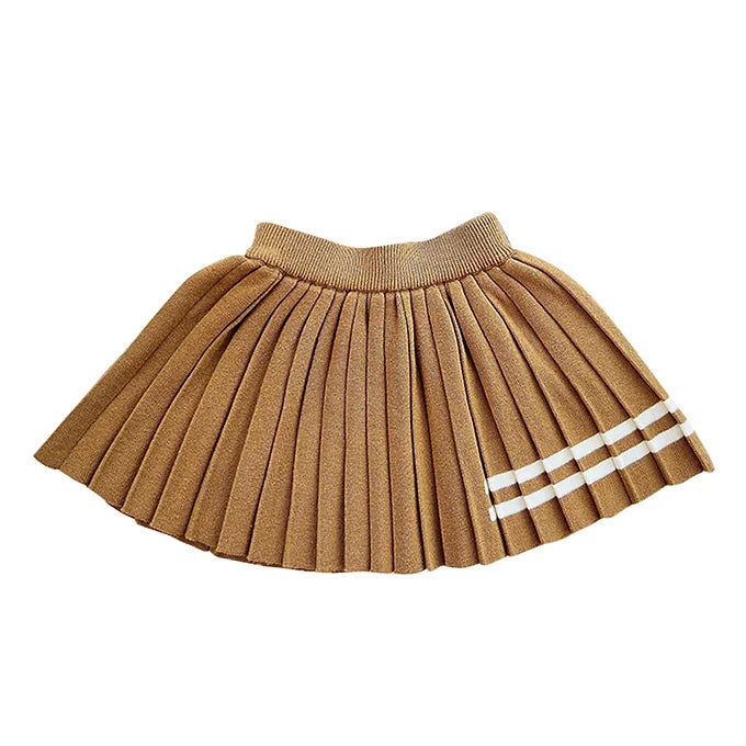 PB 2 Stripes Pleated Skirt