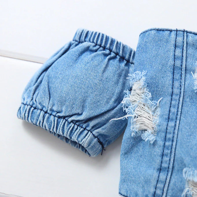 PB Denim fly girl short st